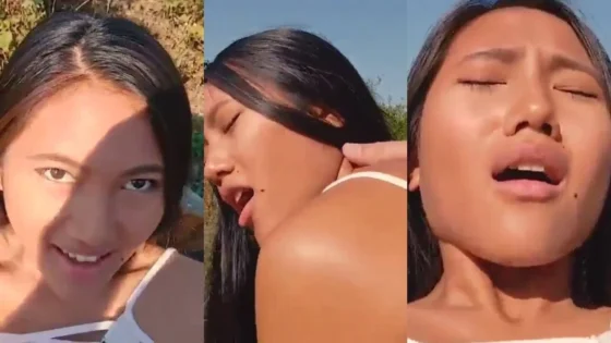Image of Ladakhi farmer girl seduced by a tourist in an open field-Linkwallah.com
