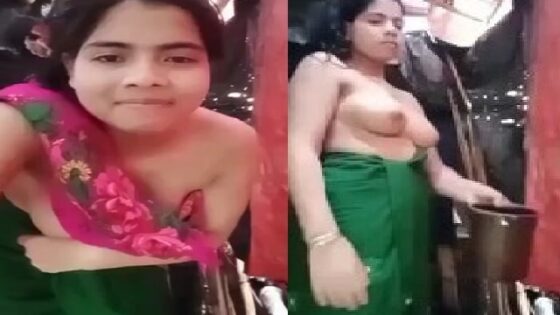 Image of Village Desi Girl Nude Show Before Bath HD Quality-Linkwallah.com