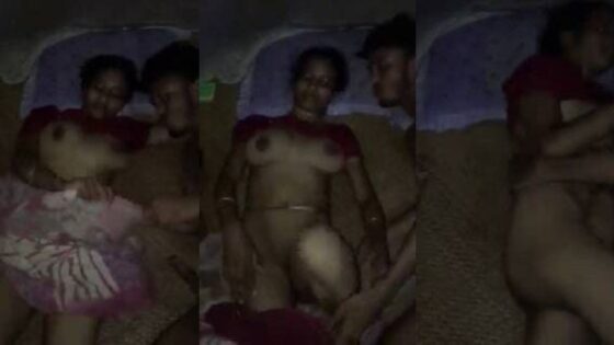 Image of Intimate moment Village wifes breasts fondled passionately-Linkwallah.com
