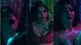 Image of Passionate scene between man and Indian actress in a web series-Linkwallah.com