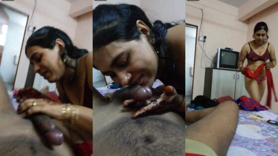 Image of Bhabhi Giving Best Blowjob Porn Video Online-Linkwallah.com