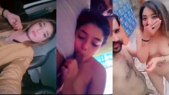 Image of Famous Pakistani TikTok couple viral nude blowjob video-Linkwallah.com