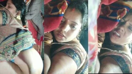 Image of Busty ass Rajasthani village wife fucked from behind by husband-Linkwallah.com