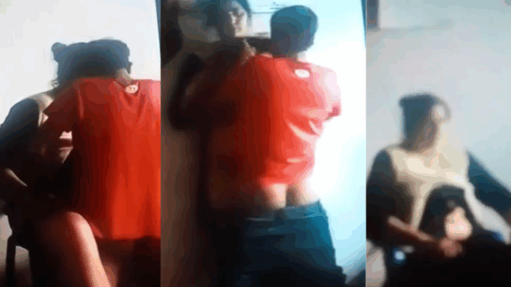 Image of Kashmiri Wife Gets Intimate with Young Boy-Linkwallah.com