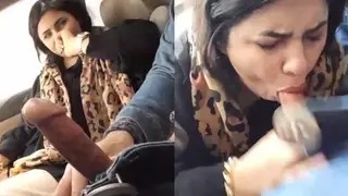 Image of Kashmiri babe quick blowjob in car to bf kashmiri sex video kashmirxxx-Linkwallah.com