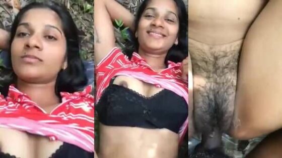 Image of Naive Noida college girl Tanya outdoor sex with lover mms-Linkwallah.com