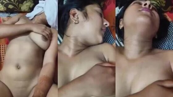 Image of Newly married shy Bengali wife Puja fucked deep by husband-Linkwallah.com