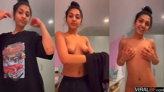 Image of Uncut Hardcore Desi College Girl Exposes Naked Busty Body-Linkwallah.com